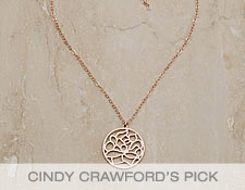 Lotus Flower Pendant in Rose Julia Failey Jewelry